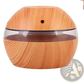 Essential Oil Diffuser 300ml Usb Wood Grain Humidifier