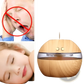 Essential Oil Diffuser 300ml Usb Wood Grain Humidifier