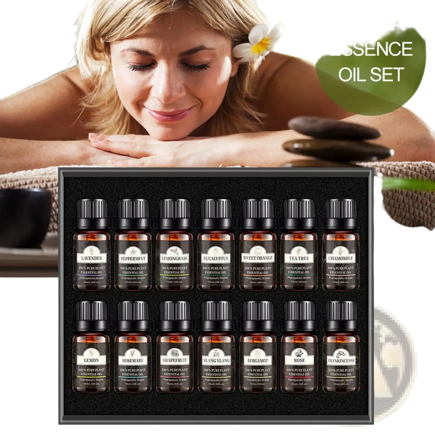 Essential Oil Set 10ml Pure Plant Aromatherapy 6 Pack