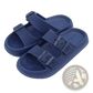 Eva Platform Buckle Sandals Breathable Thick Sole Slippers