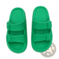 Eva Platform Buckle Sandals Breathable Thick Sole Slippers