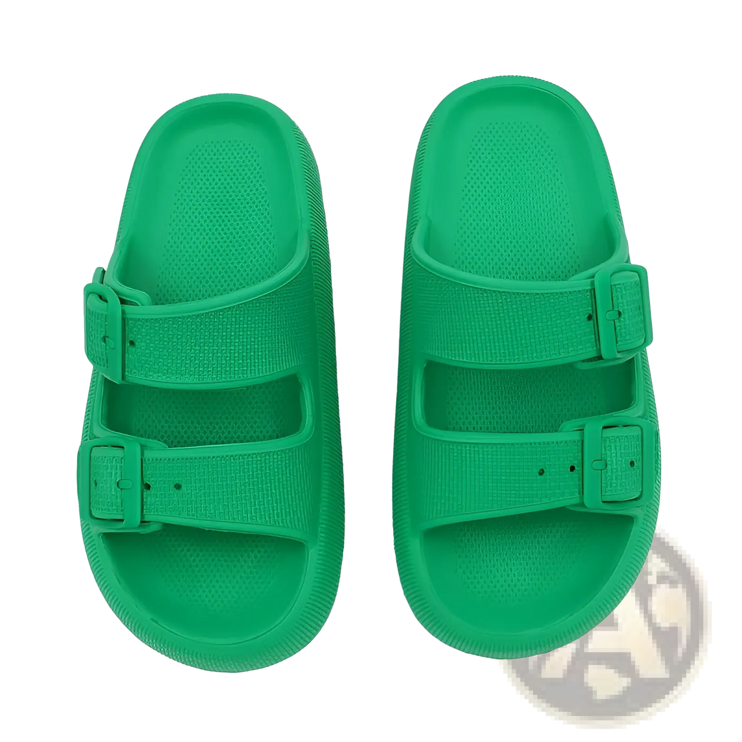Eva Platform Buckle Sandals Breathable Thick Sole Slippers