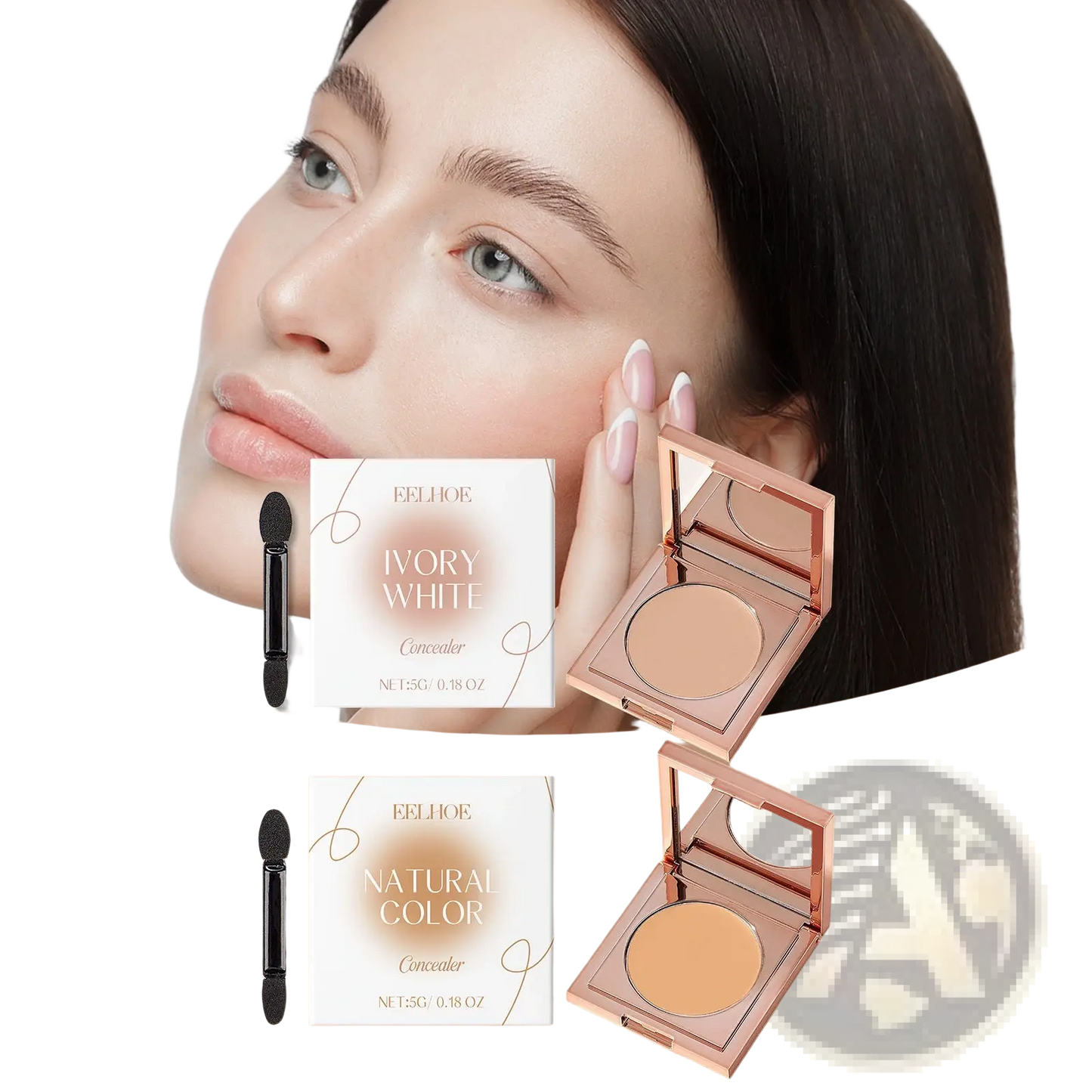 Eye Concealer for Sensitive Skin Creamy Coverage