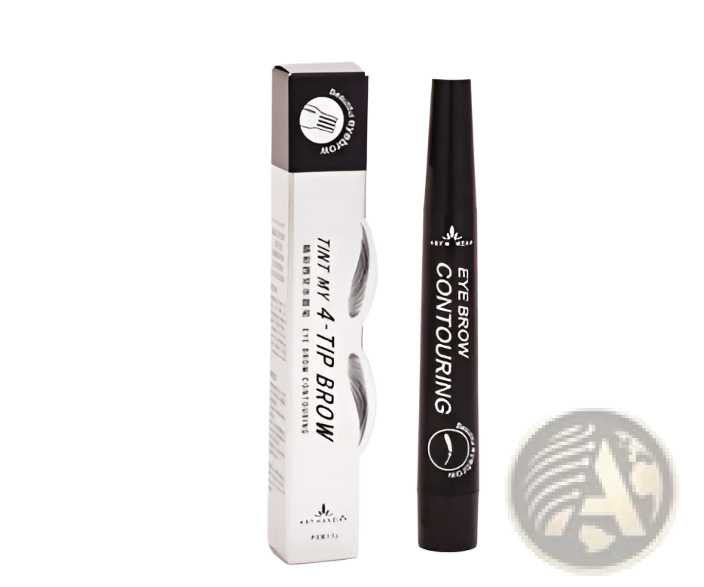 Eyebrow Pencil Waterproof Long Lasting 4 Claw Pen