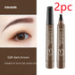 Eyebrow Pencil Waterproof Long Lasting 4 Claw Pen
