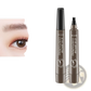 Eyebrow Pencil Waterproof Long Lasting 4 Claw Pen