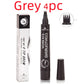 Eyebrow Pencil Waterproof Long Lasting 4 Claw Pen