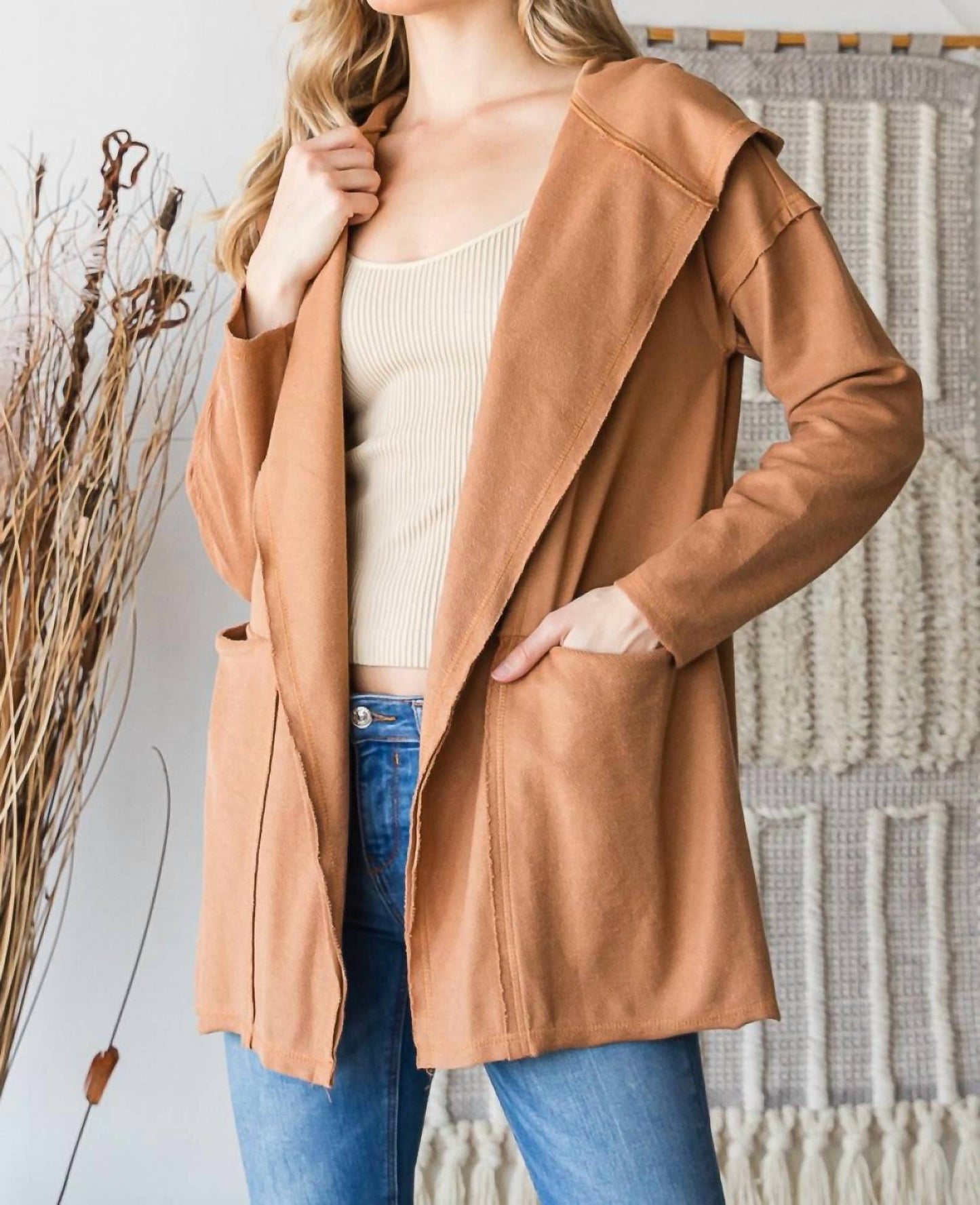 Heyson - Running With You Hooded Cardigan