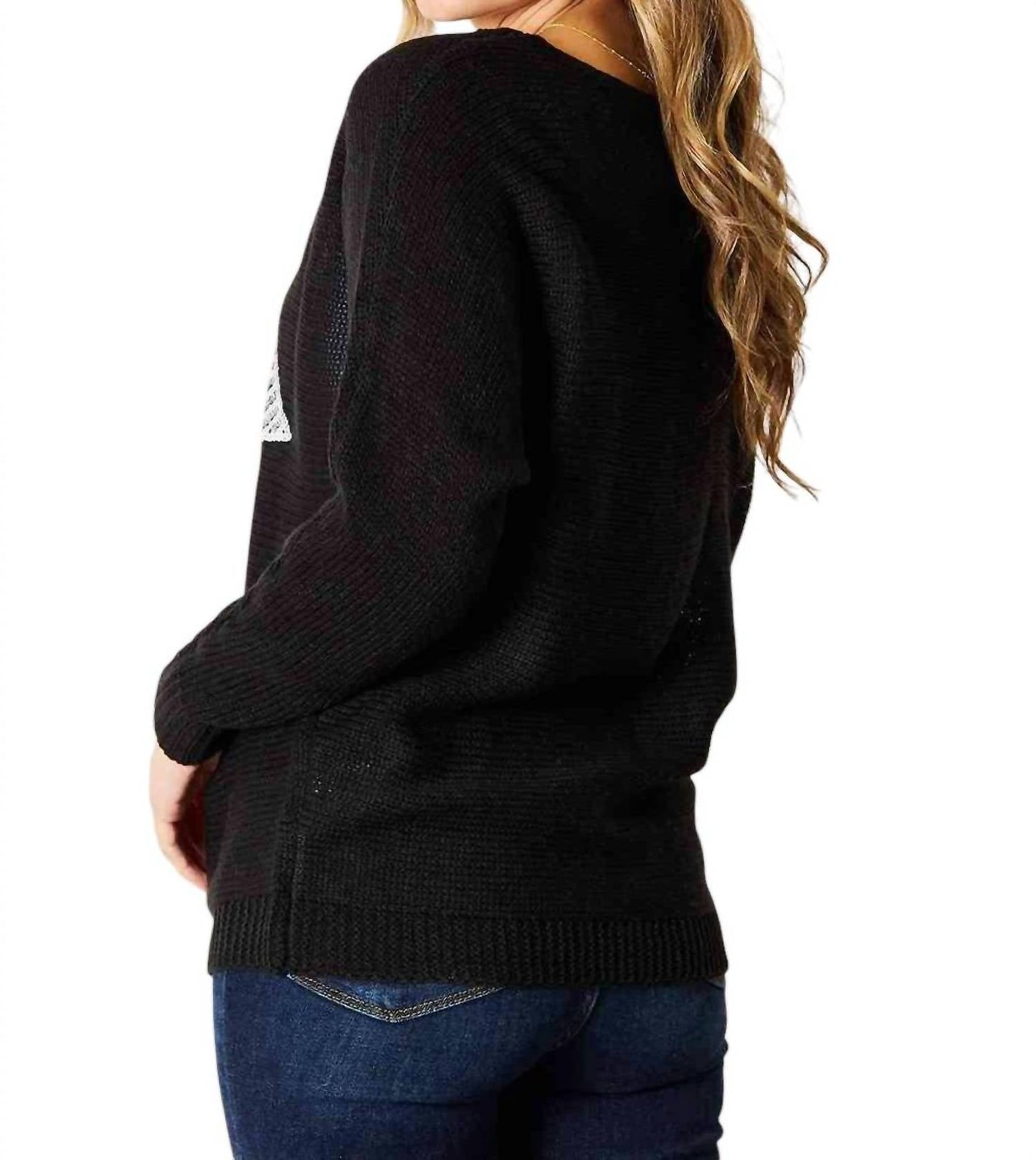 Double Take - Shimmering Sequin Dolman Sweater