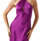 Astr - Keyhole Halter Dress