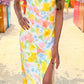 Astr - Watercolor Allexina Dress