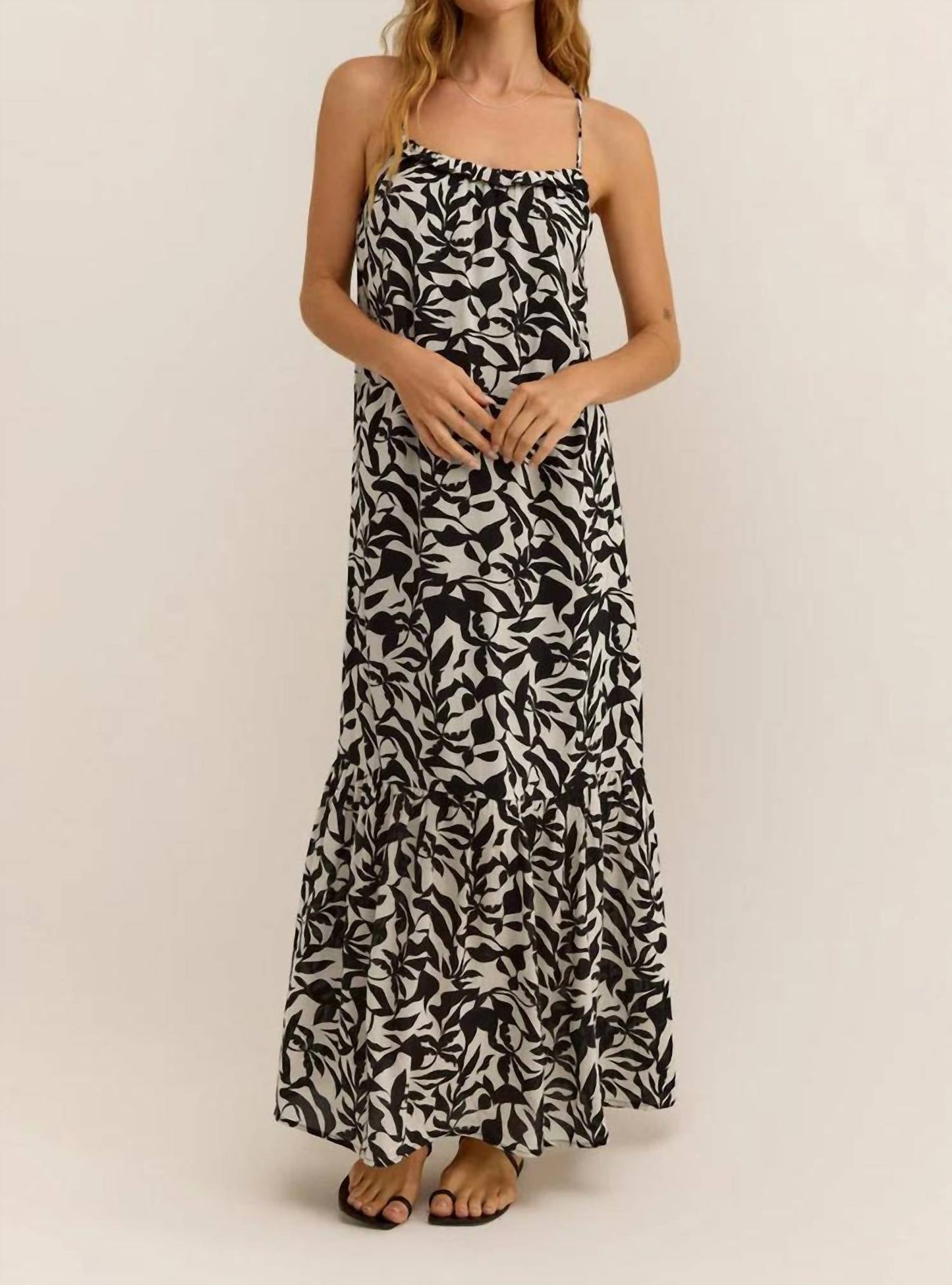 Z Supply - Cocktail Hour Leaf Maxi Dress