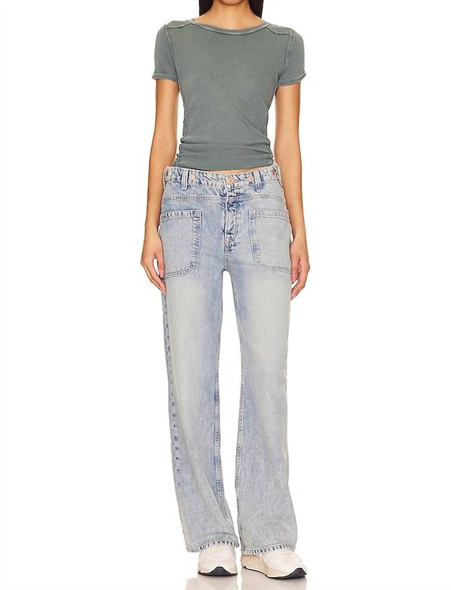Free People - Wild Short Sleeve Tee
