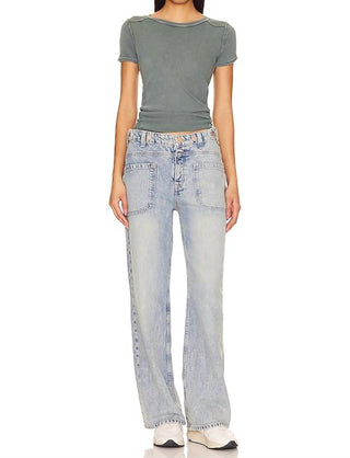 Free People - Wild Short Sleeve Tee