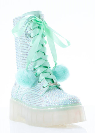 Sparkl Fairy Couture - Women's Jade Combat Boot