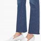 Mother - The Hustler Flood Fray Ankle Bootcut Jeans