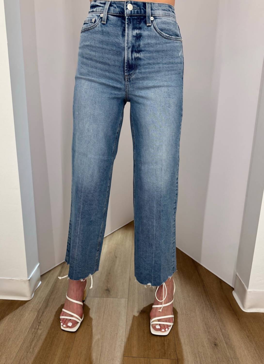 Pistola - Lana High Waist Crop Jeans