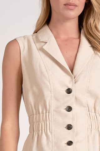 Elan - Cinched Waist Vest