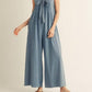 Jodifl - Sleeveless Pintuck Jumpsuit