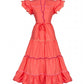 Celia B - Baba Cay Cap Sleeve Midi Dress