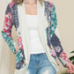 Acting Pro - Floral Long Sleeve Cardigan