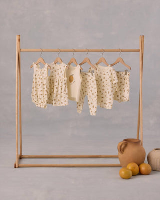 Rylee + Cru - Girl's Shoulder Tie Bubble Romper