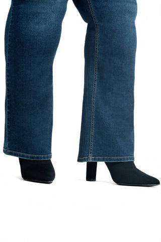 1822 Denim - Plus Shapewear High-rise Bootcut Jeans