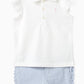 Polo Ralph Lauren - Girls Ruffle Sleeve Polo And Short Set