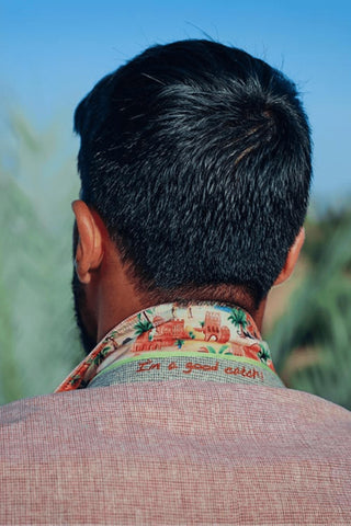 A Fish Named Fred - Men's Small Check Blazer