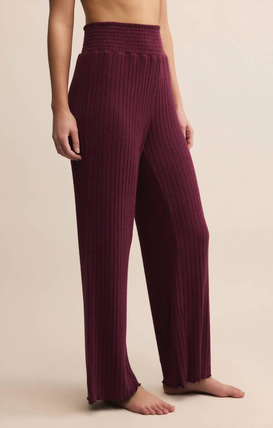 Z Supply - Dawn Smocked Rib Pant