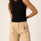 Project Social T - Player Fitted Racerback Rib Tank