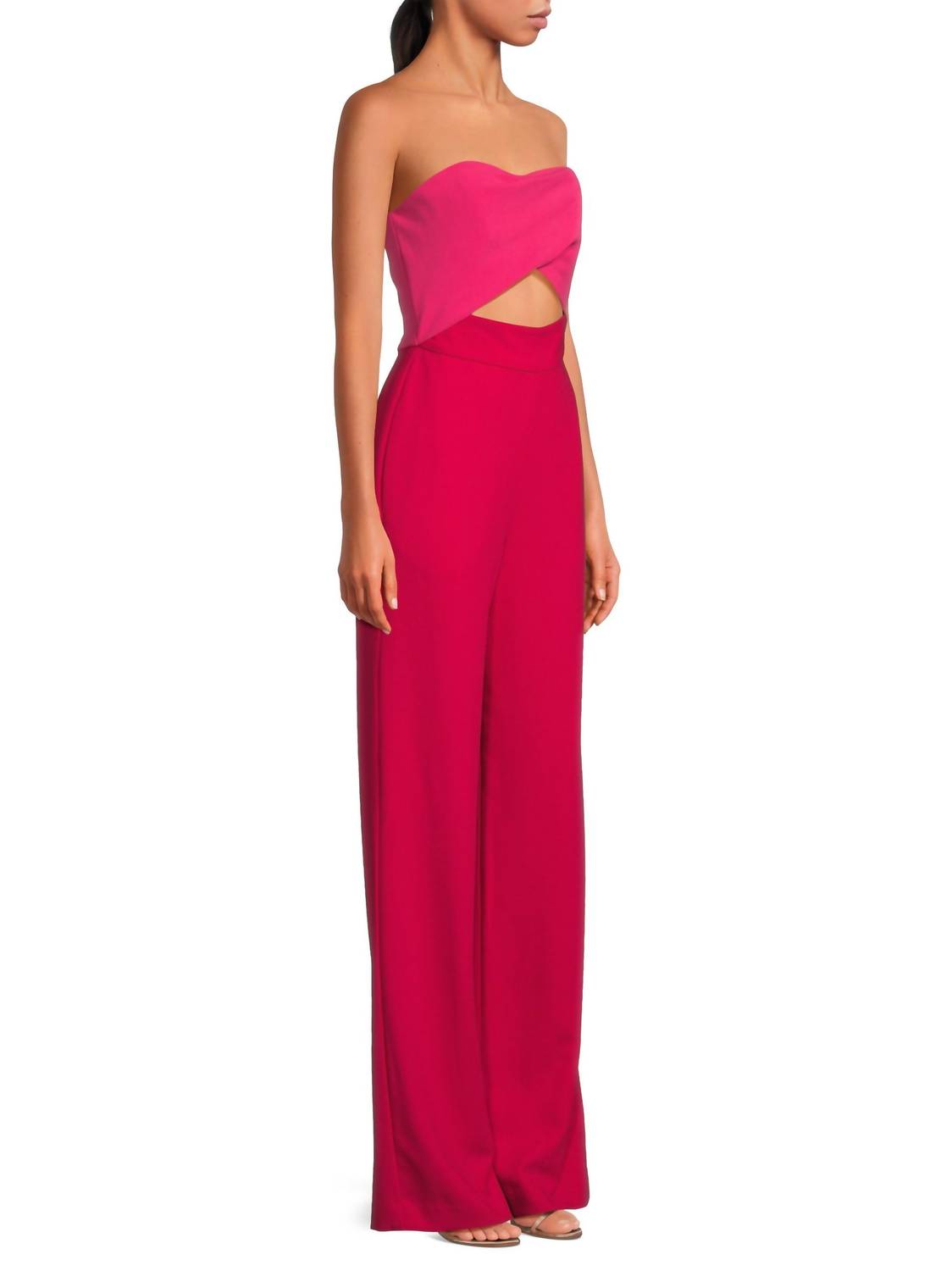 Black Halo - Jada Color Block Jumpsuit