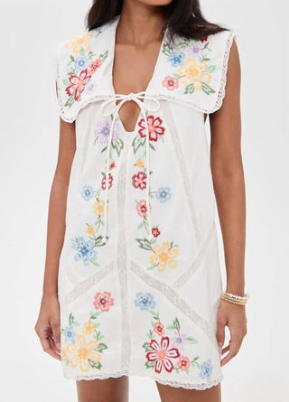 Free People - Willow Emb Mini Dress
