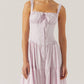 Astr - Temperance Tiered Milkmaid Maxi Dress