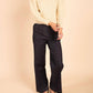 61 Jane - Women's Jewel Neck Puff Sleeve Sweater