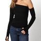 Olivaceous - Gigi Asymmetrical Top