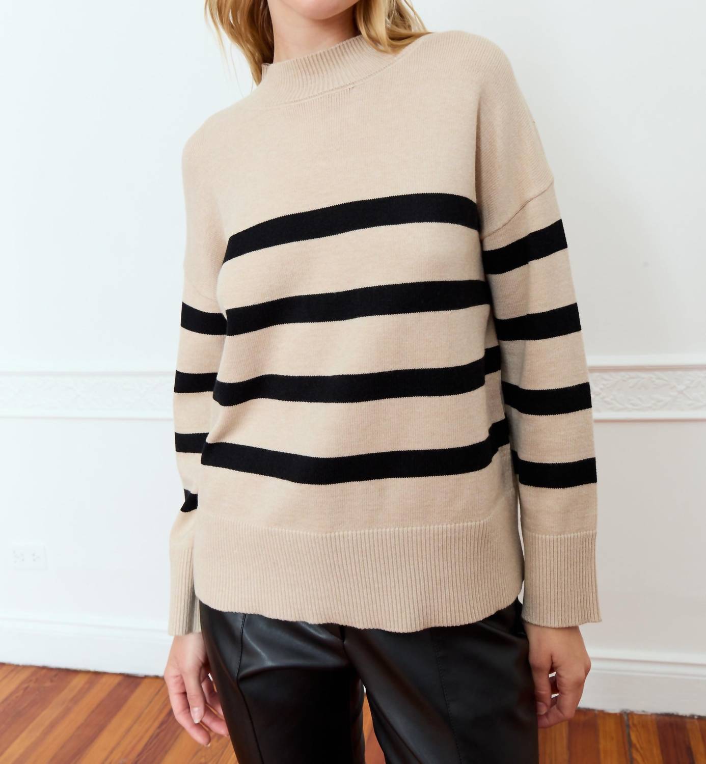Deluc - Salvia Mockneck Sweater