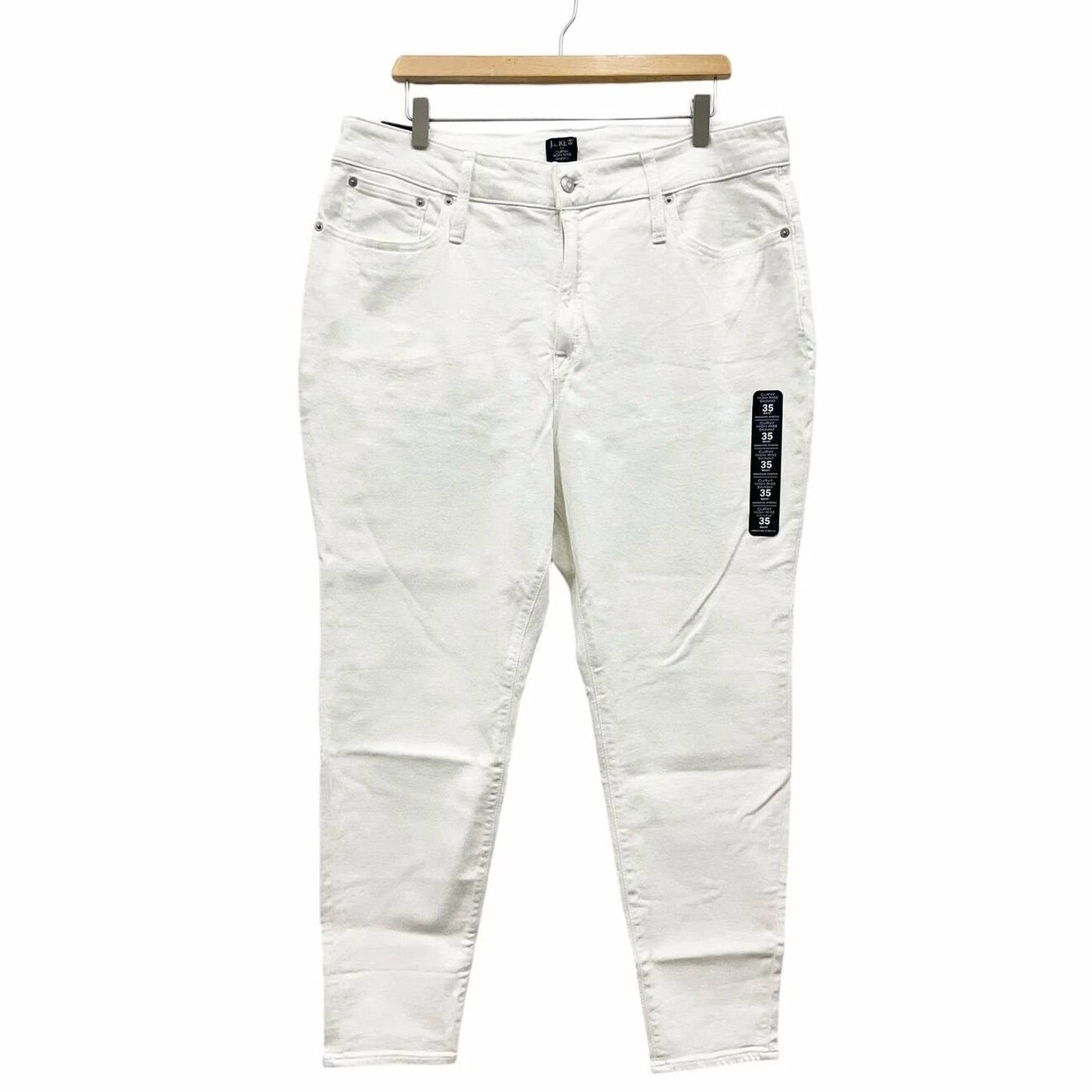 J.Crew - Curvy 10" High-rise Skinny Jean In Signature Stretch