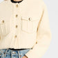 Generation Love - Emille Tweed Bomber Jacket