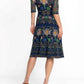 Johnny Was - NOVA PANELED MIDI DRESS
