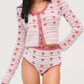 For Love & Lemons - Candy Heart Knit Cardigan
