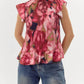Adelyn Rae - Jacinda Pintucked Blouse