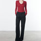 Enza Costa - CASHMERE U NECK LONG SLEEVES BODYSUIT