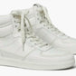 Tory Burch - Women's Clover Court High Purity Bianco High Top Sneakers