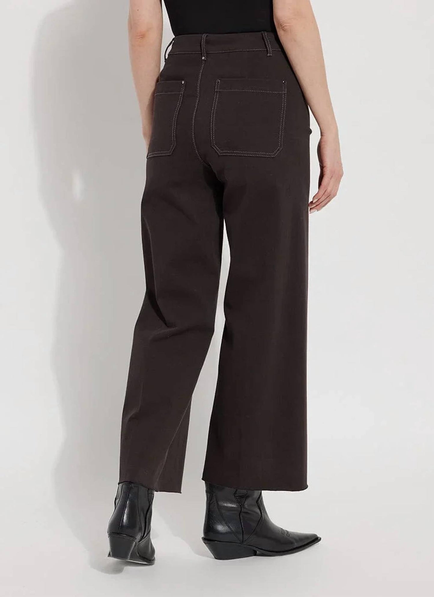 Lysse - Erin Hi Waist Wide Leg Denim Pant