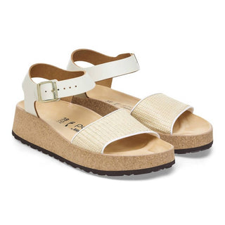 Birkenstock - Women's Glenda Raffia Leather Sandals - Medium/Narrow