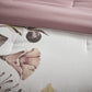 8 Piece Cotton Printed Comforter Set Blush King