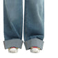 1822 Denim - Maternity Roll Cuff Wide Leg Jean with Bellyband