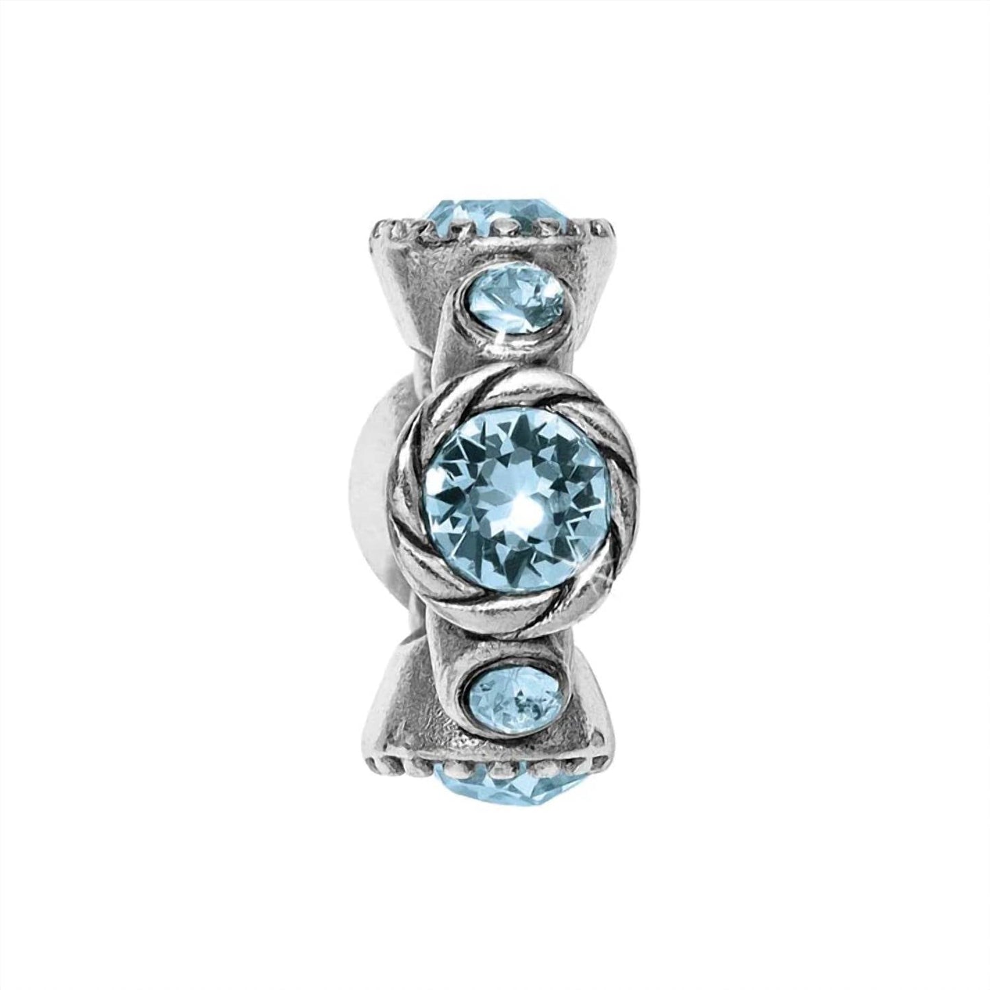 Brighton - HALO AQUAMARINE BEAD