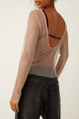 Free People - Low Back Filter Finish Top